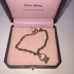 Juicy Couture Diamond Ring Charm Bracelet